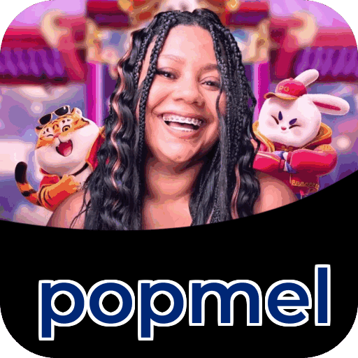 Interface do aplicativo popmel mostrando jogos disponíveis no iOS e Android